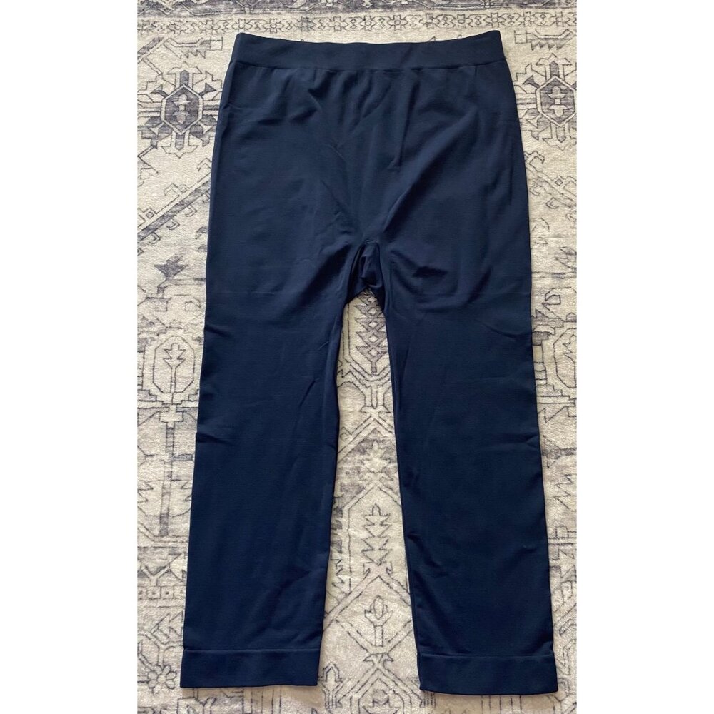 Lane Bryant Navy‎ Shaping Capri Leggings Tights Size A/B Stretchy & Comfortable